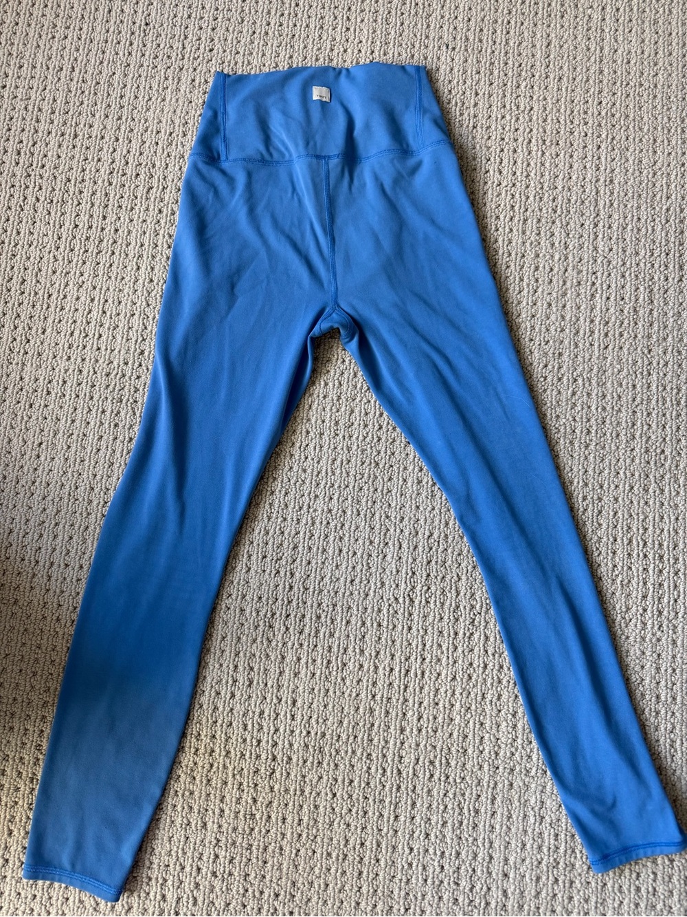 Vuori Daily Leggings Blue High Rise Performance Leggings